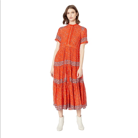 Free People Dresses & Skirts - Free People Rare Feeling Maxi Dress-Medium